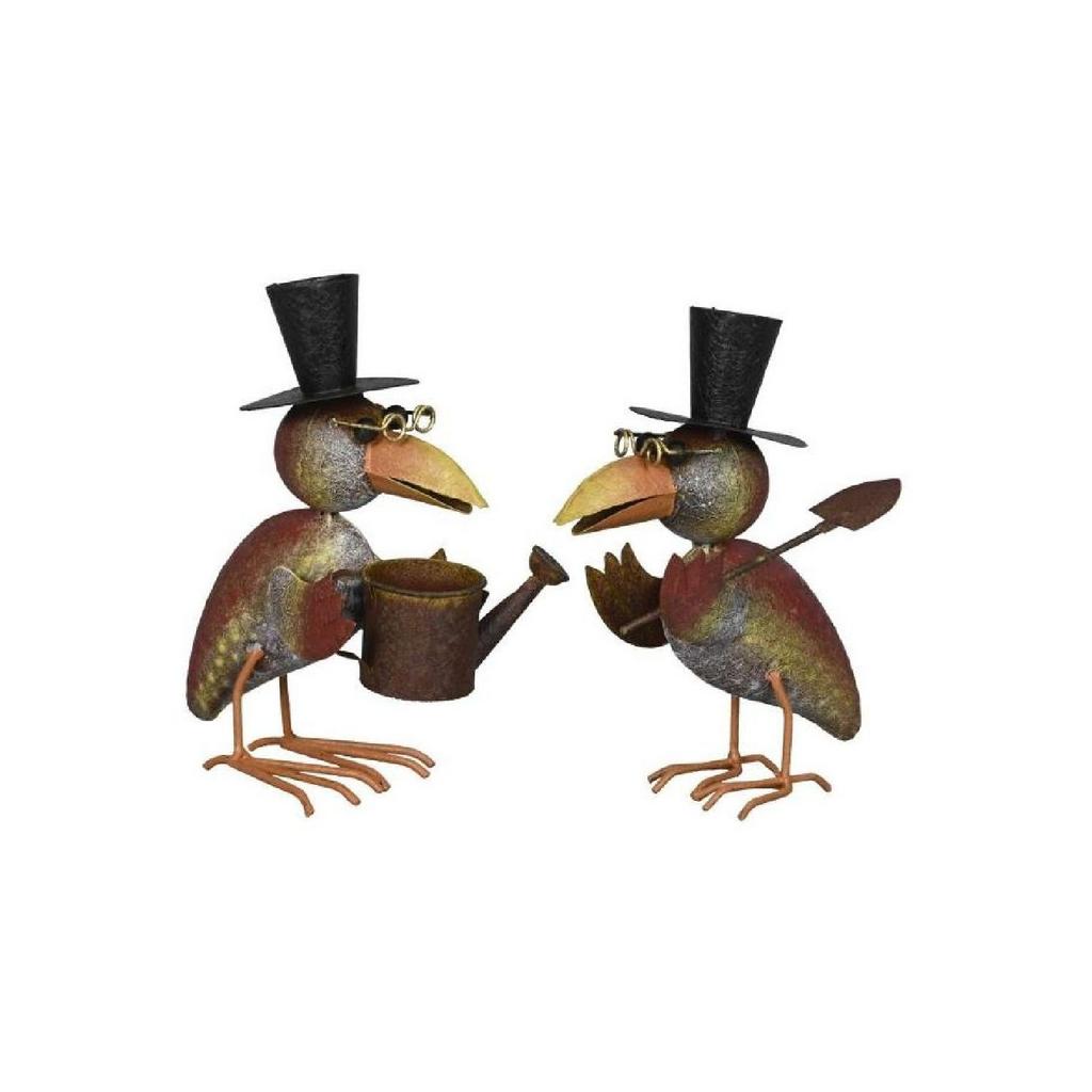 Декор "Ворон-садовник" в ассортименте