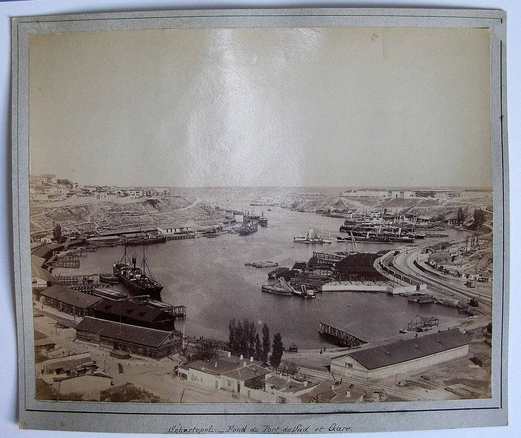 Константин Колпакчеев (Колпакчи) Бухта Севастополя   1870-е.