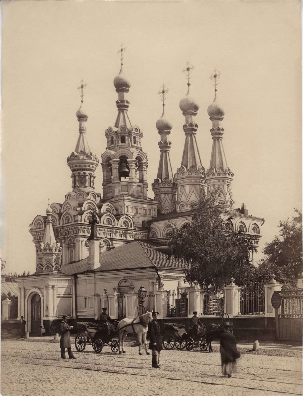 Петр Павлов Храм в Путинках Москва, улица Малая Дмитровка   1900-е.