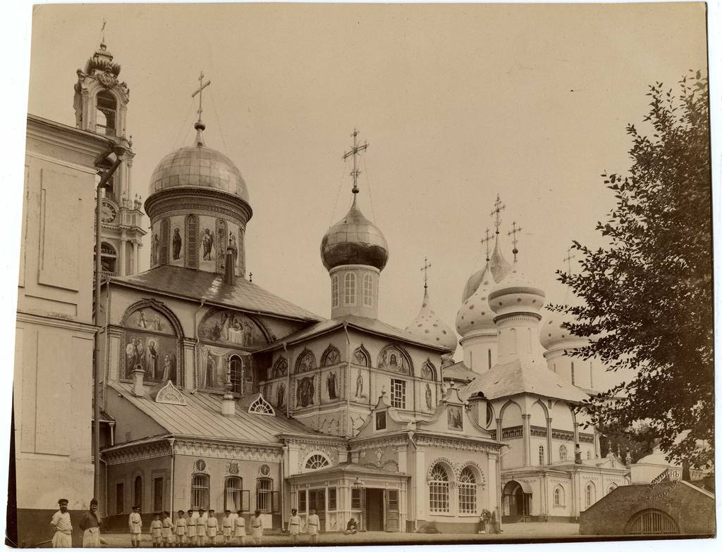 Алексей Мазурин. Троицкий собор Троице-Сергиевой Лавры. 1890 г.