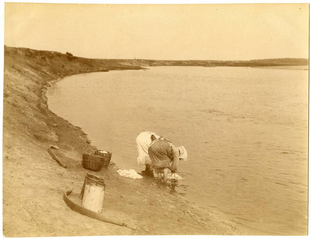 Алексей Мазурин. Крестьянки за стиркой. 1890-е гг.
