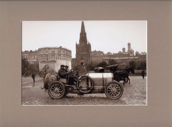 Автопробег СПб-Москва 1908 год