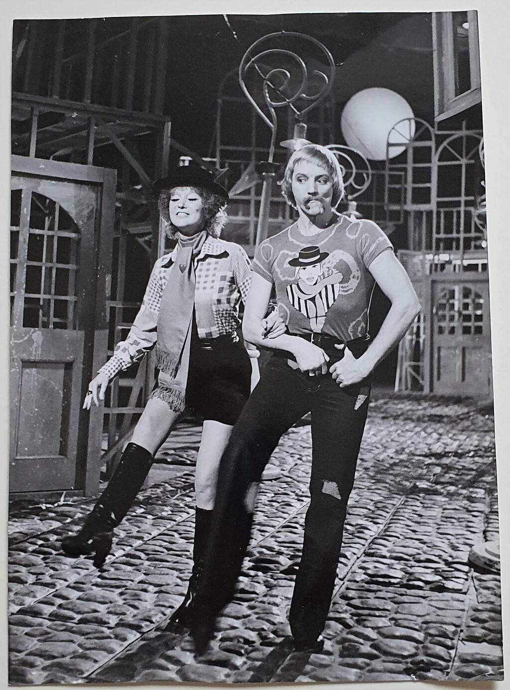 Людмила Гурченко и Марис Лиепа на съемках фильма «Бенефис Людмилы Гурченко» 1978 год