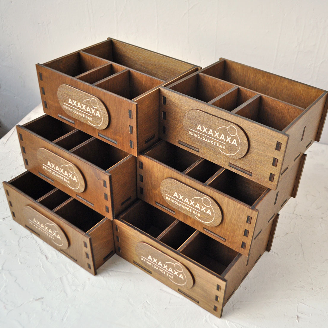 органайзер деревянный спецовник под кондименты соль перец салфетки на стол для кафе бара ресторана