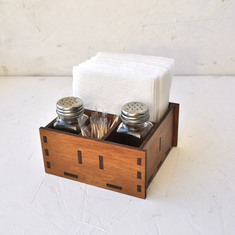 Небольшой органайзер с 4 секциями