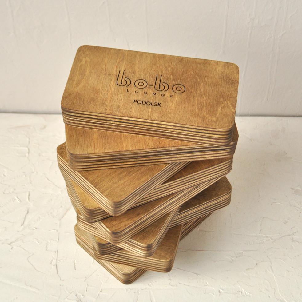 счетница чек бук коробочка из дерева с гравировкой логотипа купить заказать