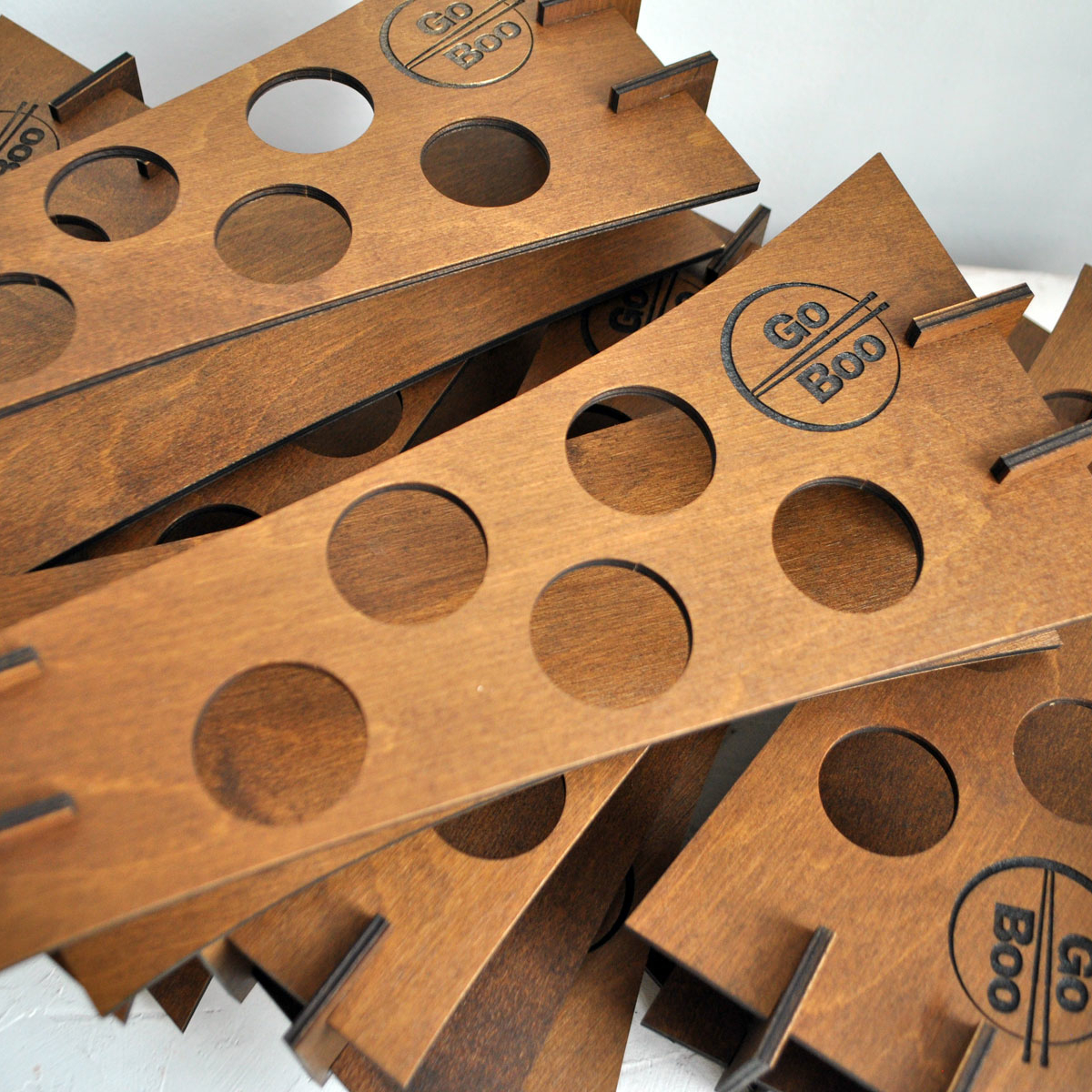 подставка под шоты шотница на 5 шотов из дерева купить заказать с логотипом