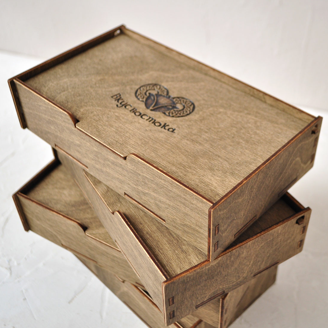 счетница коробочка из дерева со свободной крышкой купить заказать со своим логотипом