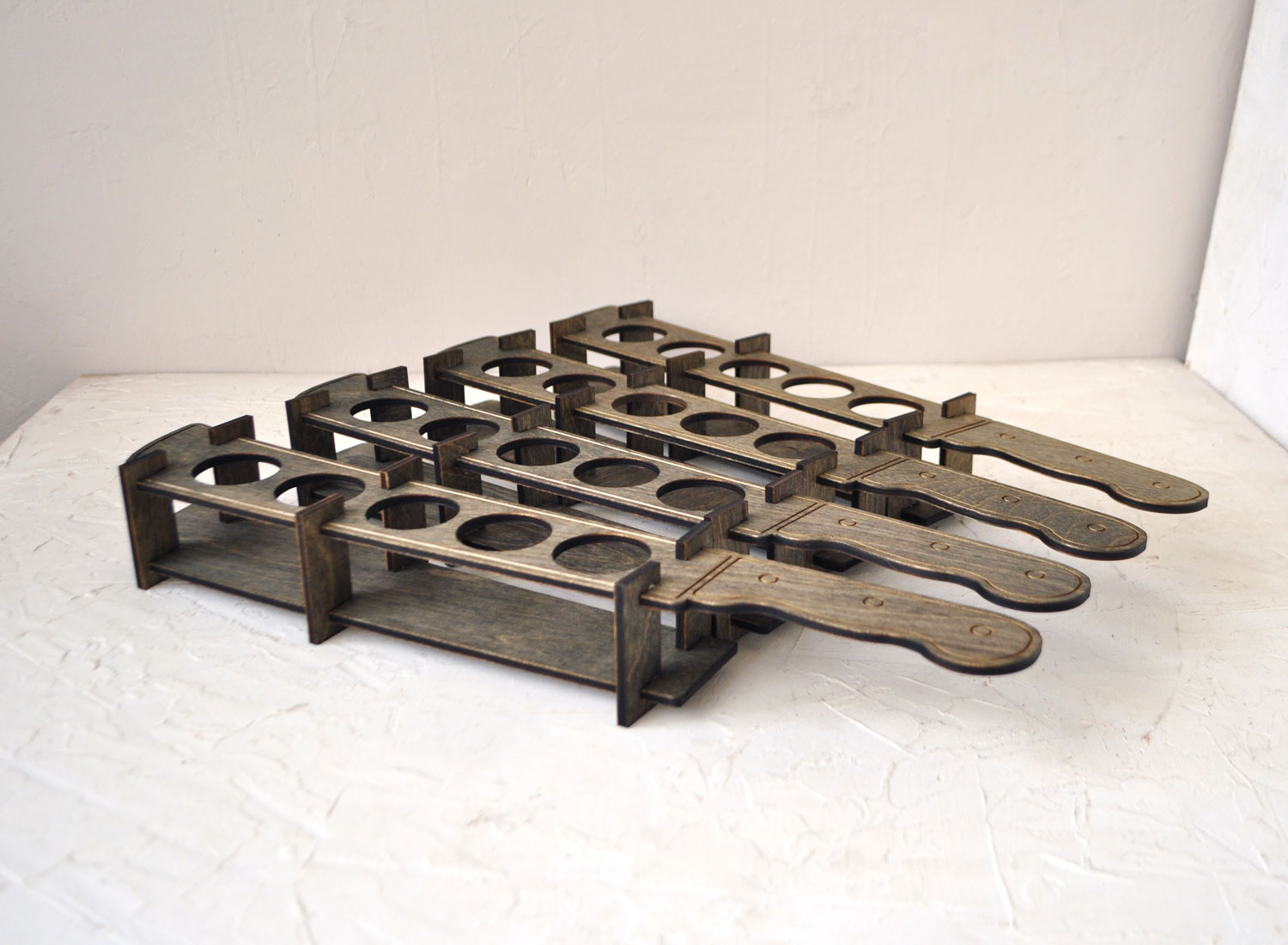 Шотница мачете из дерева на 5 шотов