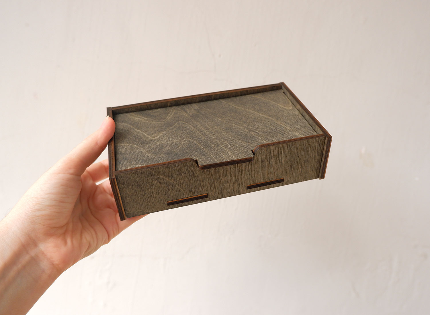 Счетница коробочка из дерева без логотипа