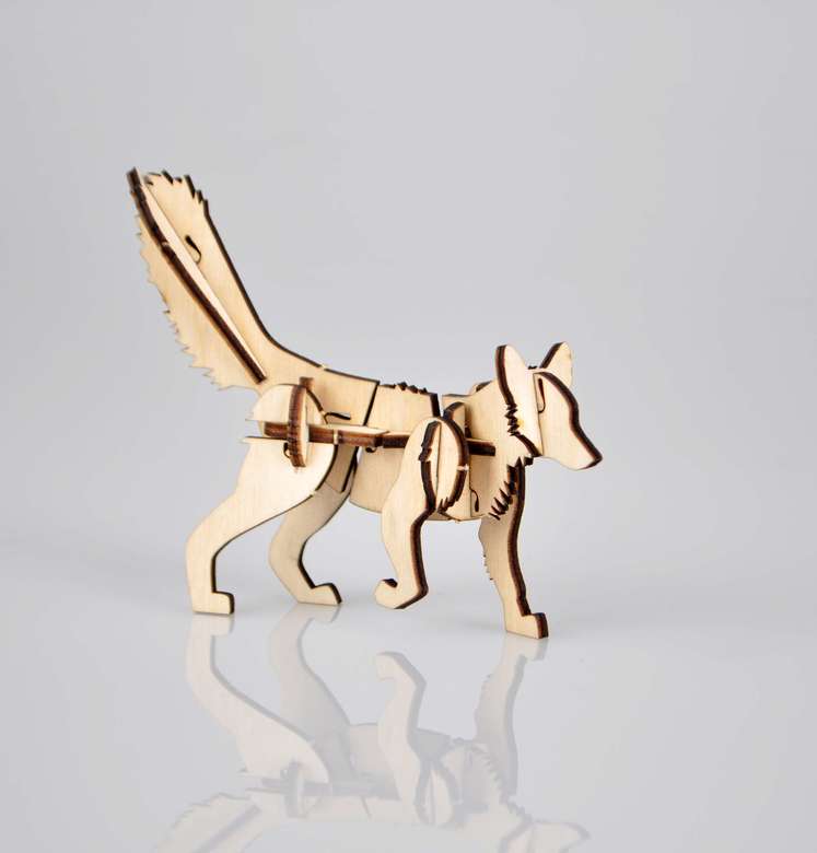 Сборный сувенир с сибирским характером - Лиса Фёкла