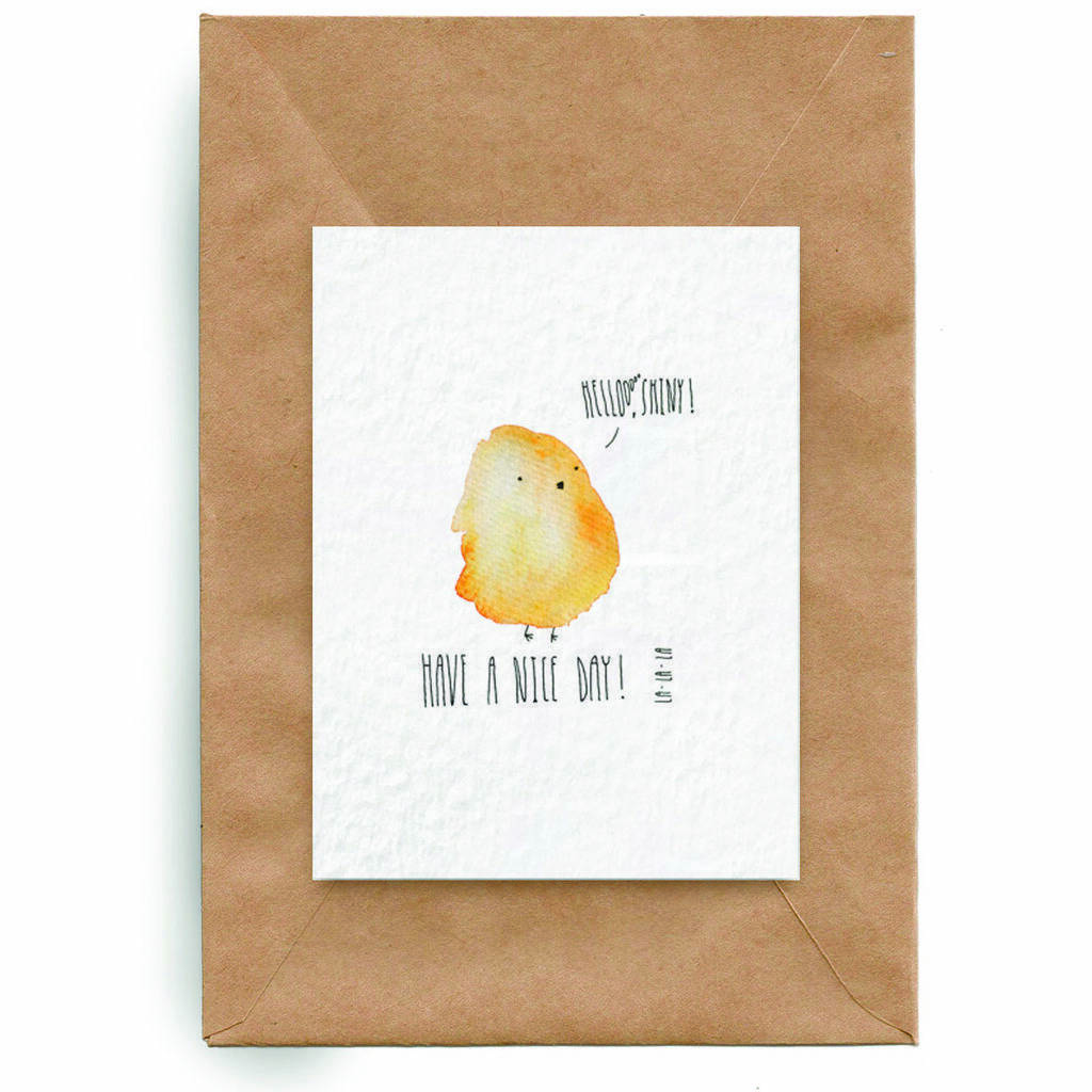 HELLO SHINY! HAVE A NICE DAY! lalala