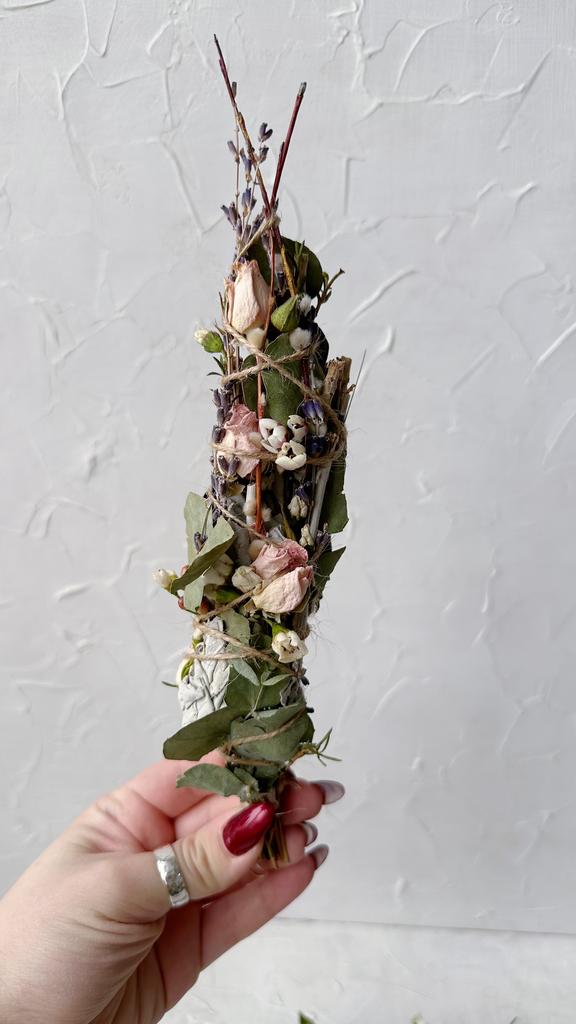 Цветочная скрутка для окуривания