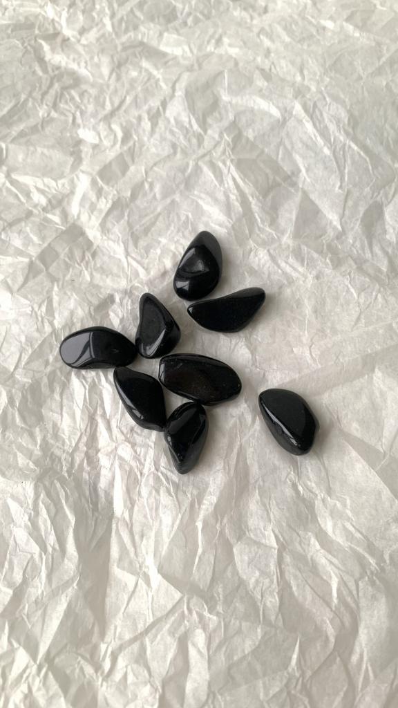 Натуральный камень, галтовка - ОБСИДИАН