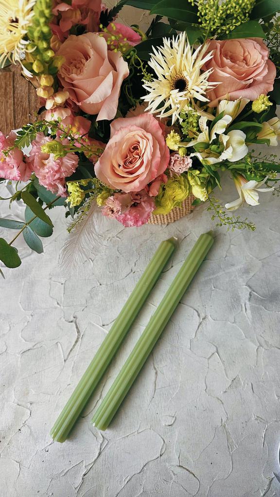 Свечи рифленые соевые