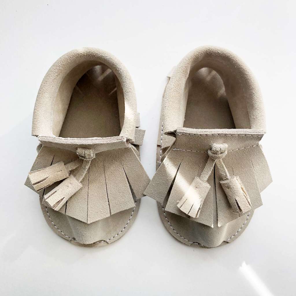 Моксы-эспадрильи с кисточками