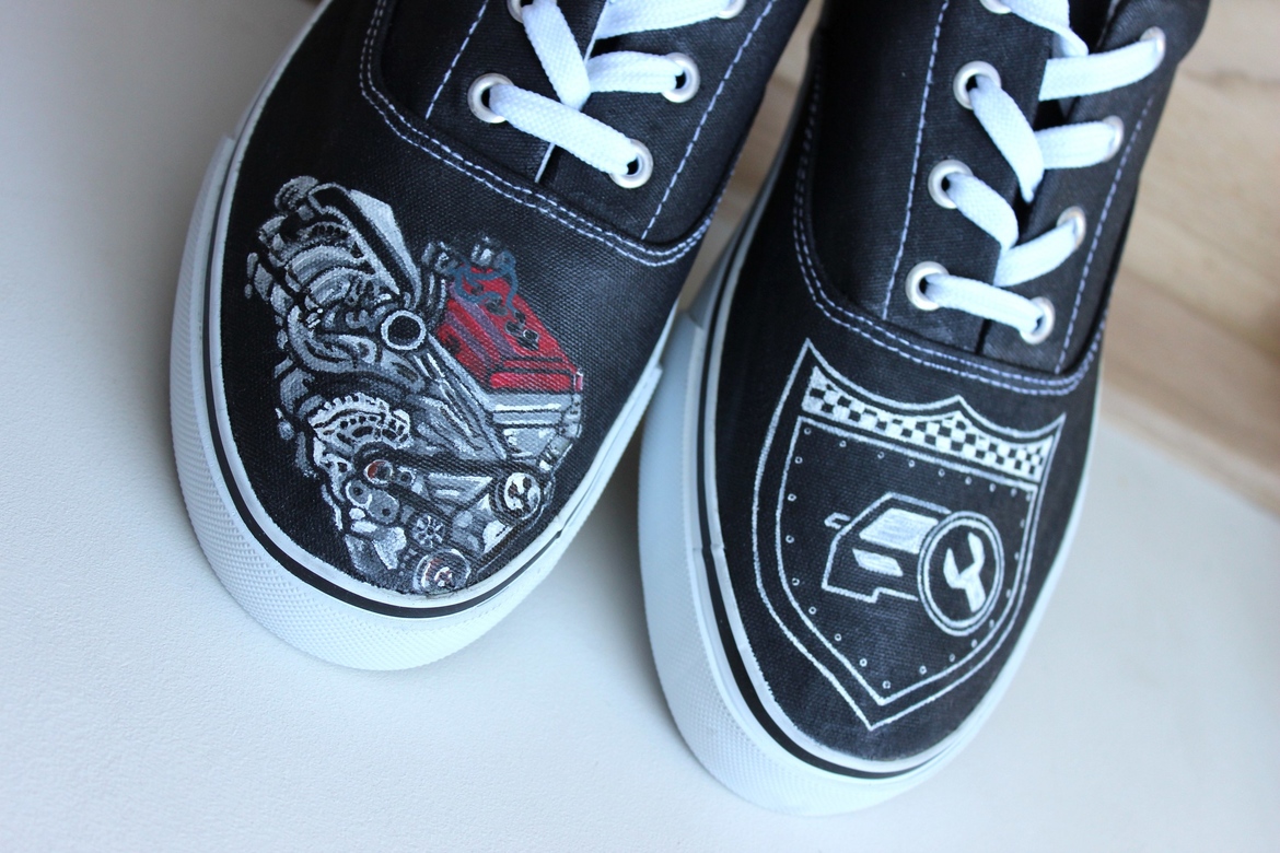 Кеды "С мужским характером"