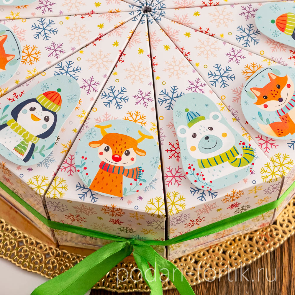 Торт "Зимний" (2 варианта)