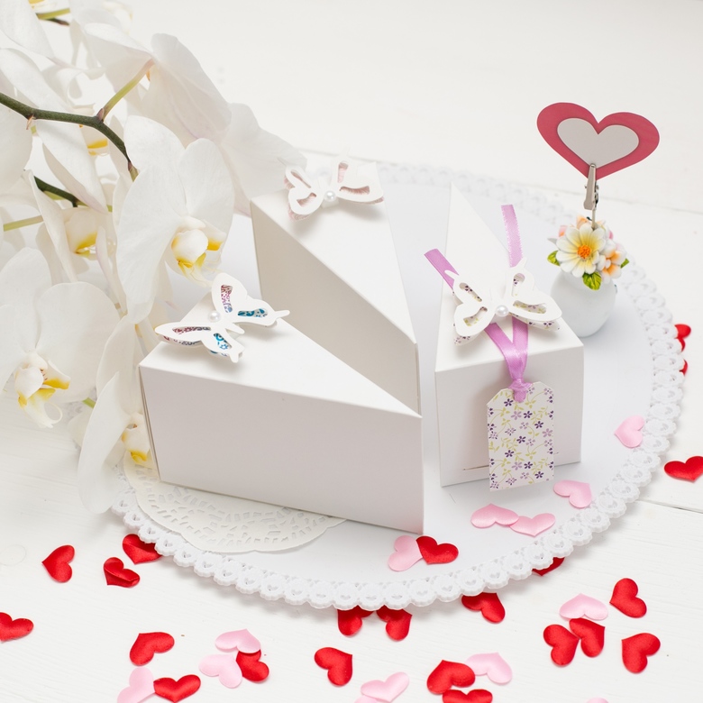 Свадебные бонбоньерки купить, на заказ, фото, украшение свадебного стола.