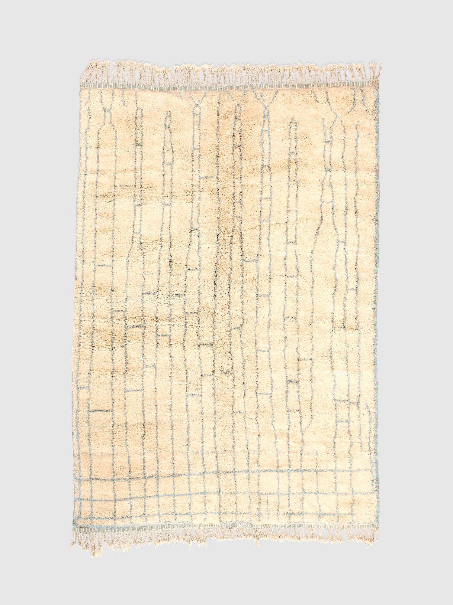 Большой берберский ковёр Beni Mrirt 324х220 см