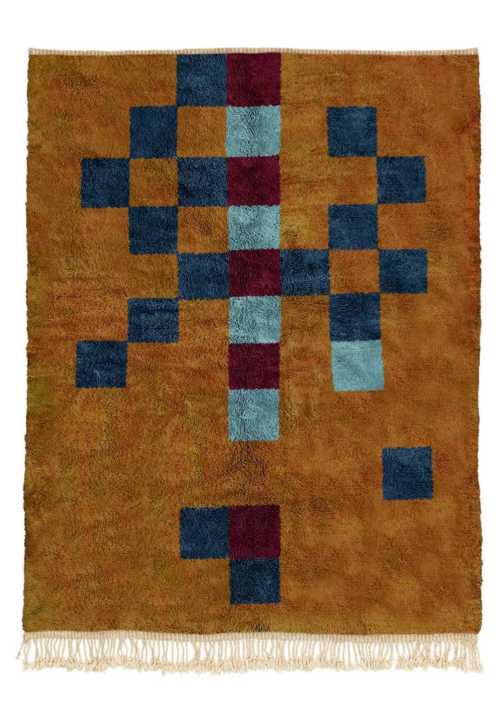 Марокканский ковёр Beni Mrirt "Composition n.2.1"