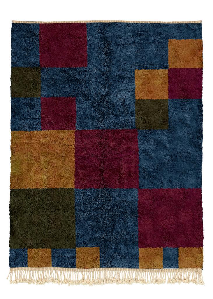 Марокканский ковёр Beni Mrirt "Composition n.3.1"