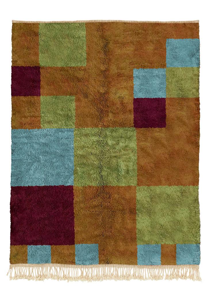 Марокканский ковёр Beni Mrirt "Composition n.3.3"