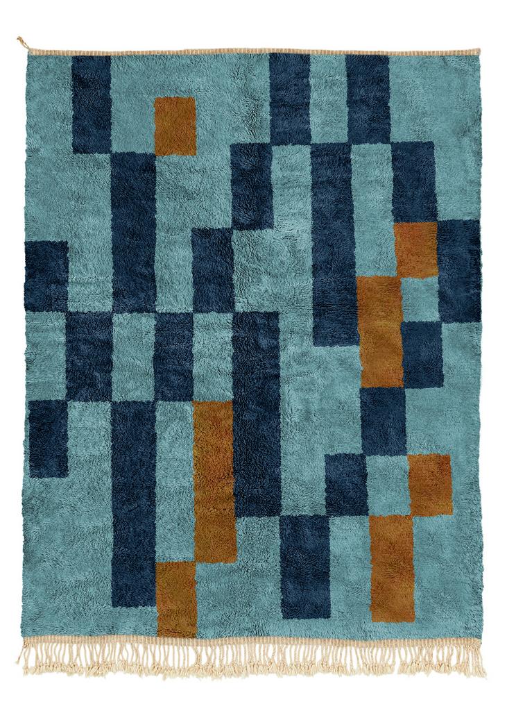 Марокканский ковёр Beni Mrirt "Composition n.4.1"