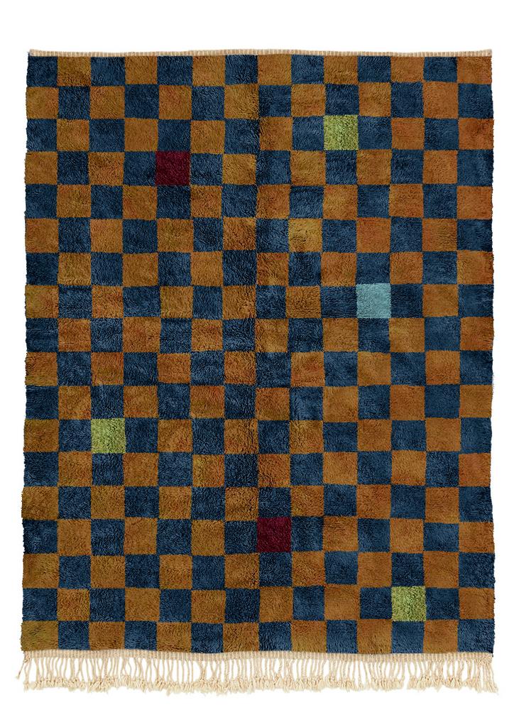 Марокканский ковёр Beni Mrirt "Composition n.7.1"