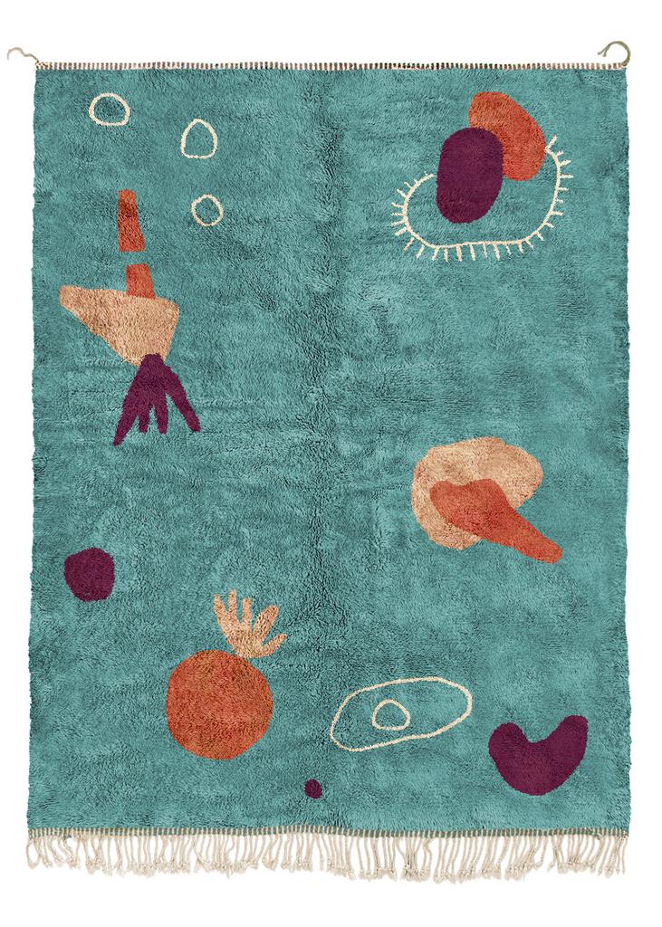 Берберский ковёр Beni Mrirt "Wassily no7"