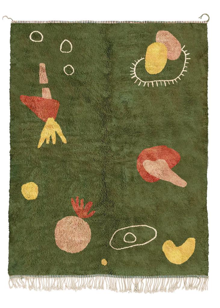 Берберский ковёр Beni Mrirt "Wassily no8"