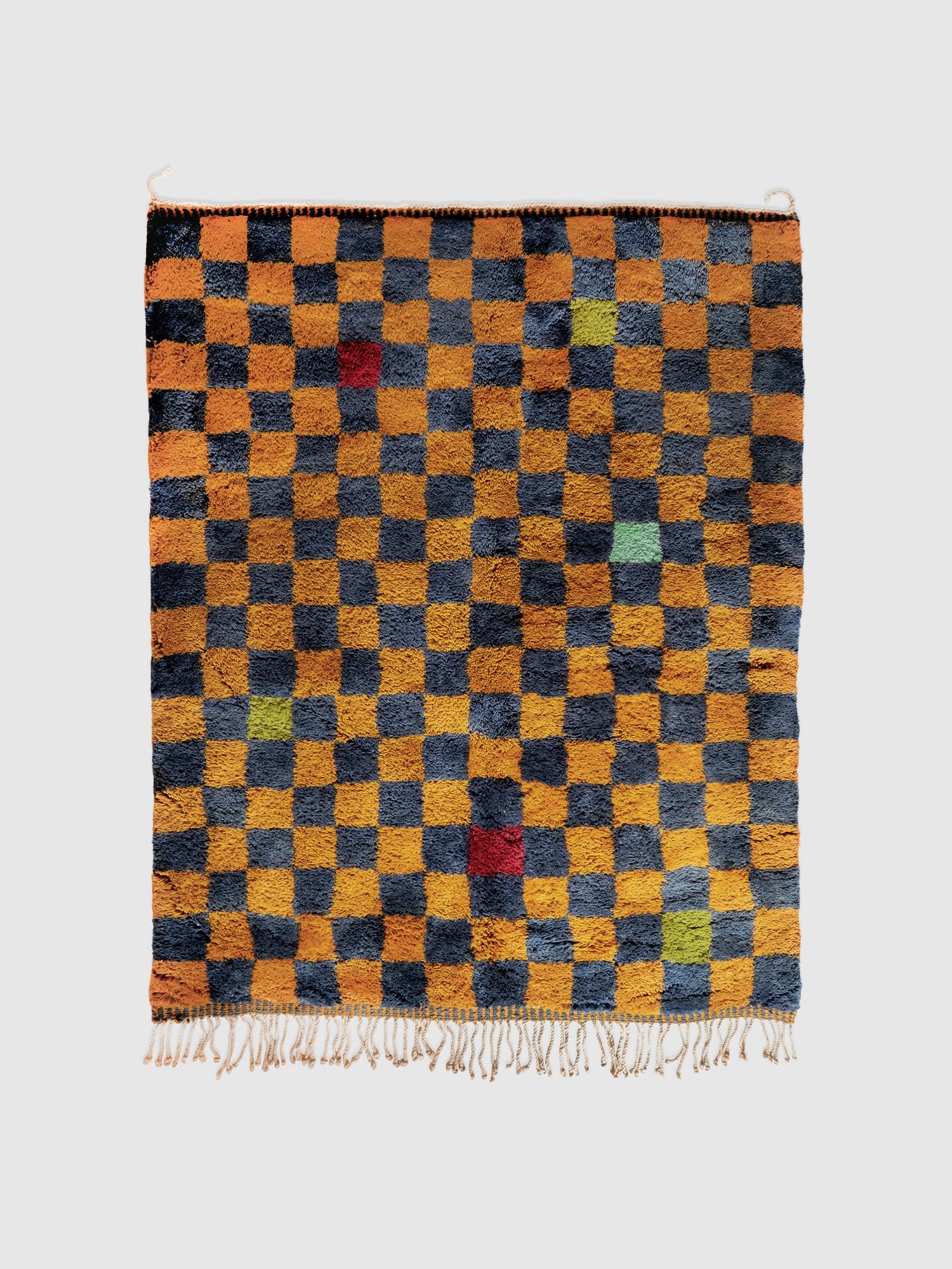 Марокканский ковёр Beni Mrirt Composition n.7.1 160x203 см