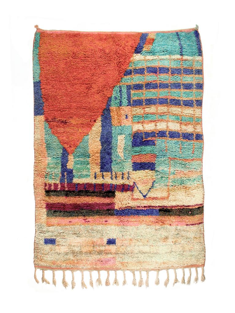 Берберский ковёр из овечьей шерсти Boujaad 253х174 см