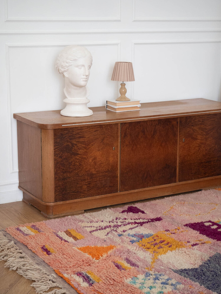 Берберский ковёр из овечьей шерсти Boujaad 251х155 см