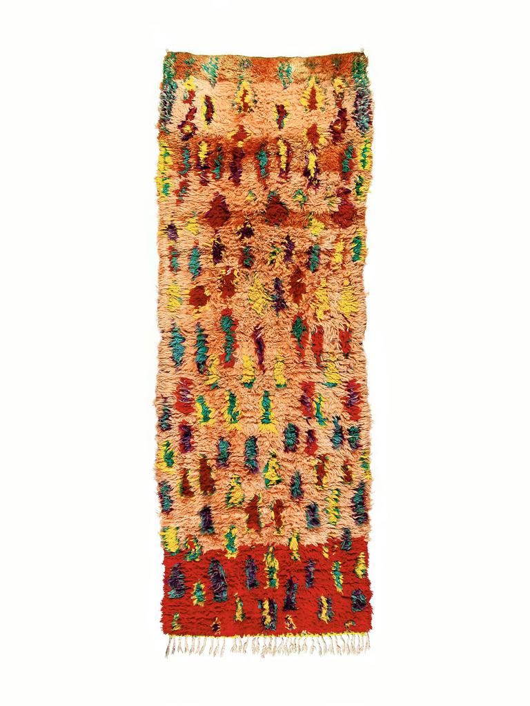 Винтажная марокканская дорожка Boujaad 275х93 см