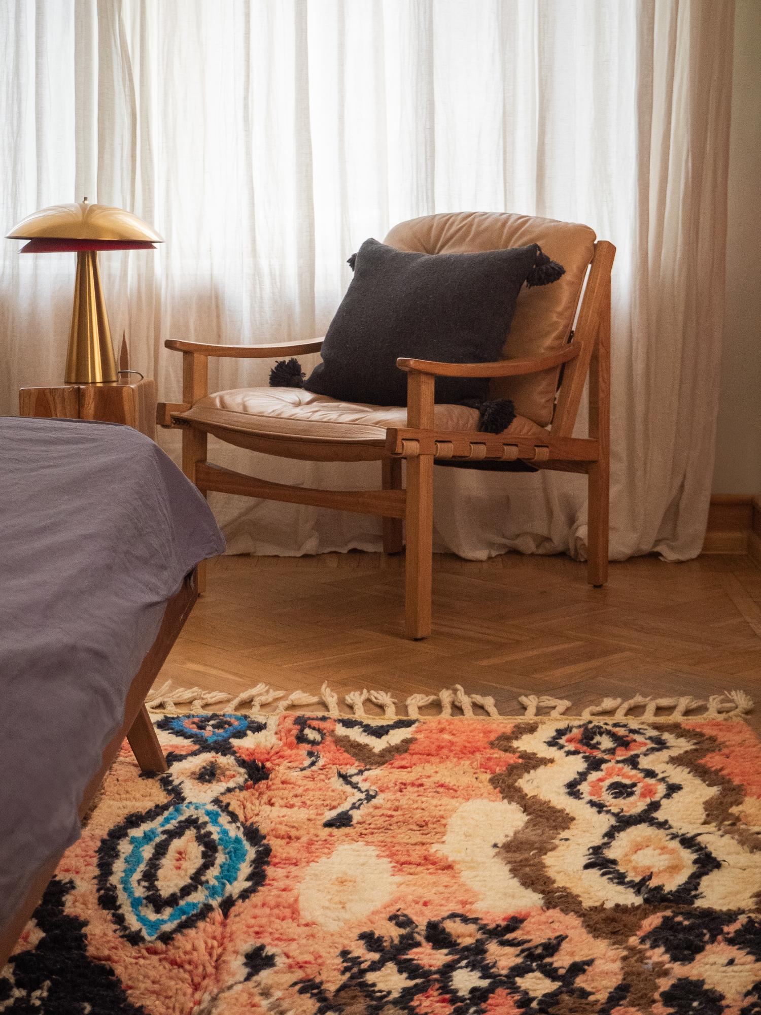 Марокканский ковёр из овечьей шерсти Boujaad 285х155 см