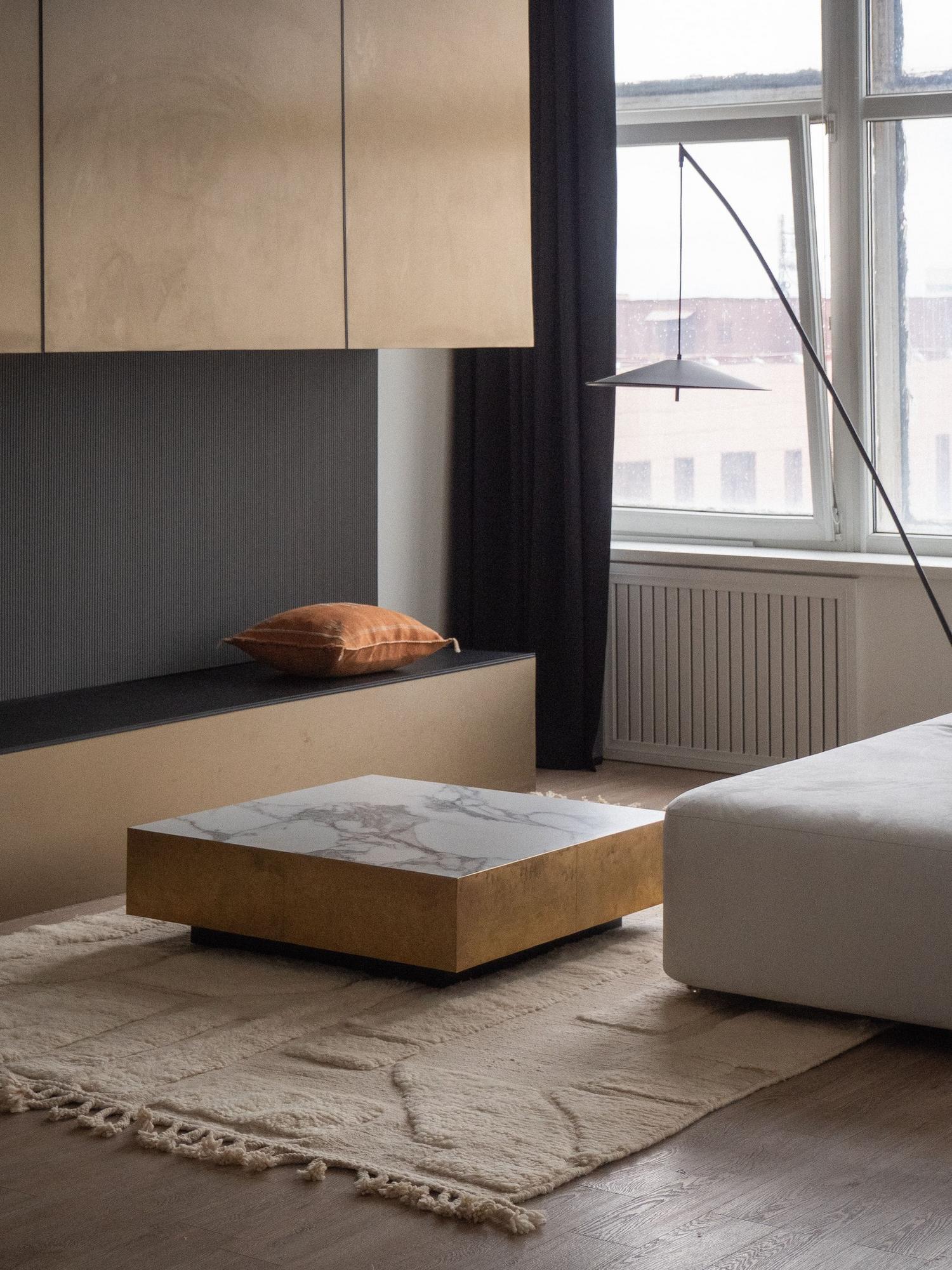 Марокканский ковёр из шерсти Beni Ourain 290x195 см