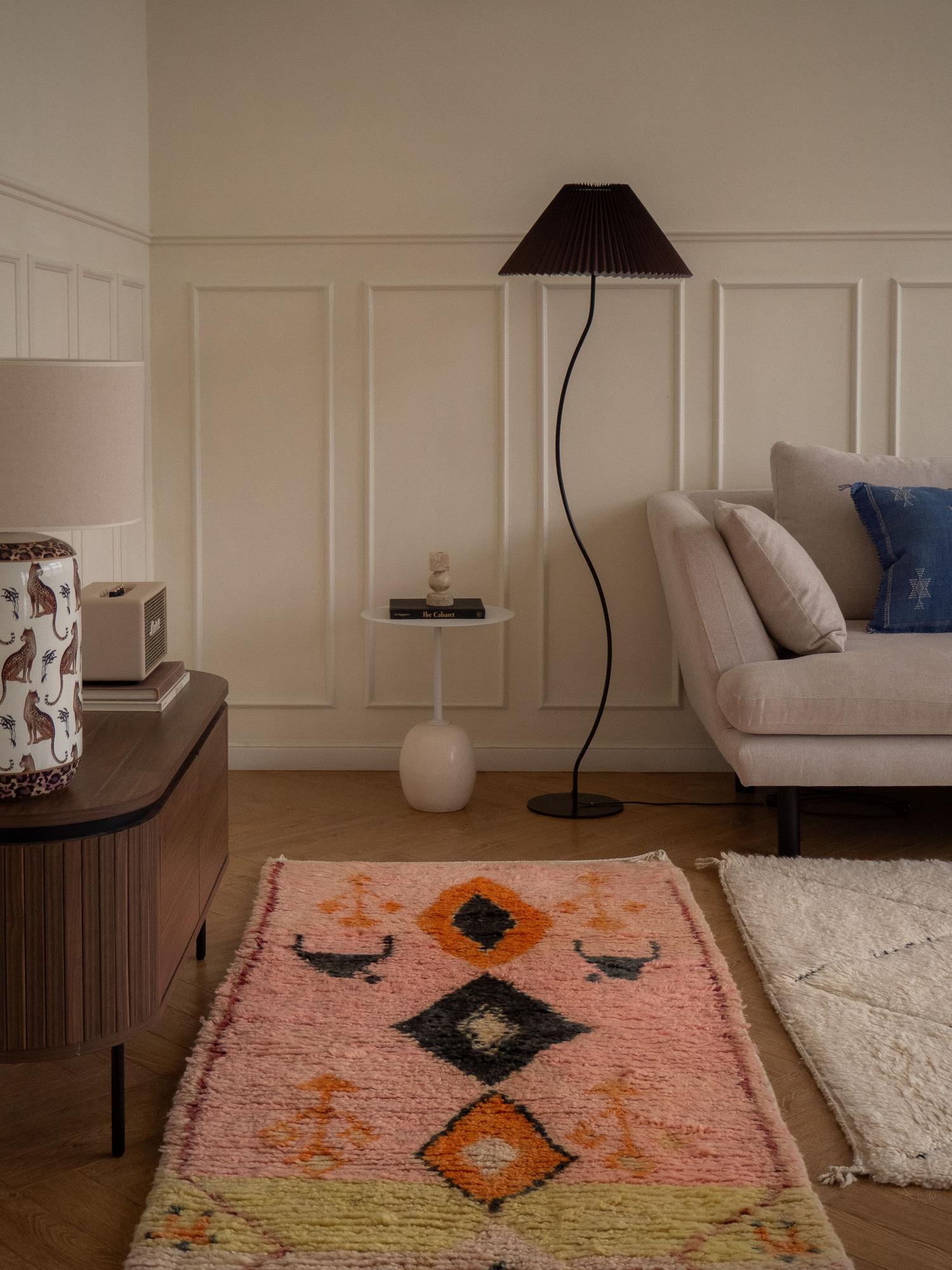 Винтажная марокканская дорожка Boujaad 235х95 см