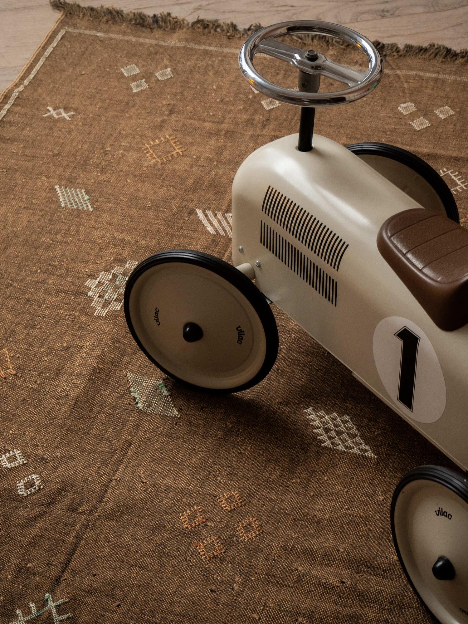 Марокканский ковёр из шёлка алоэ вера 150х100 см