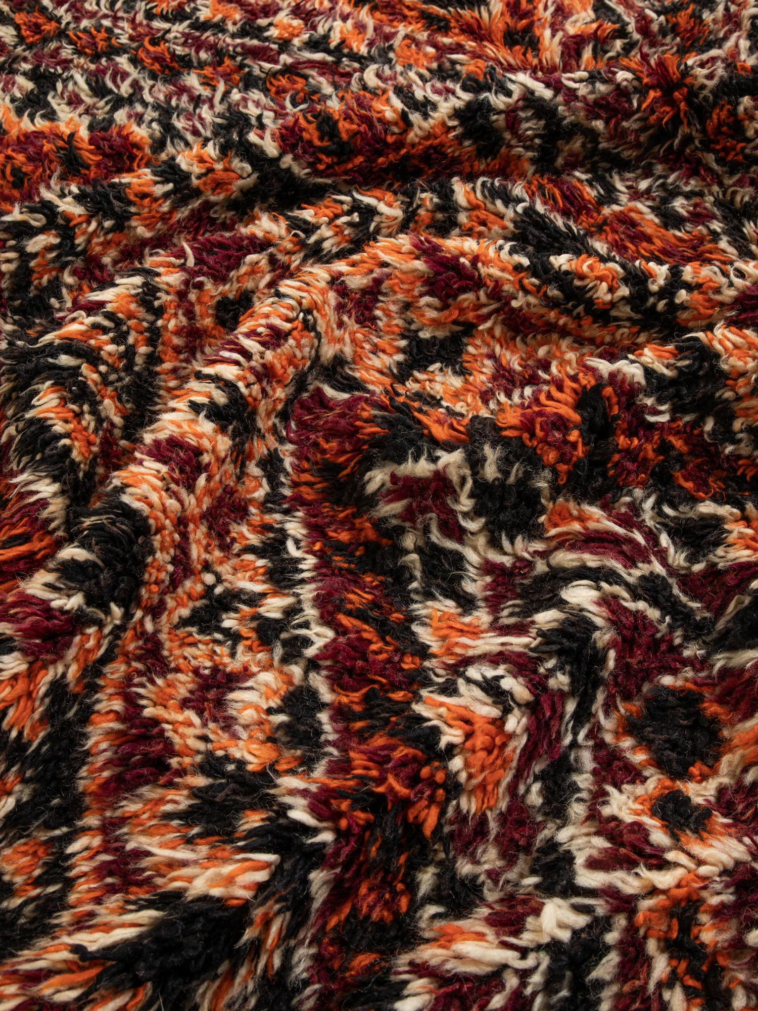 Винтажный марокканский ковёр Beni Sadle 364х190 см