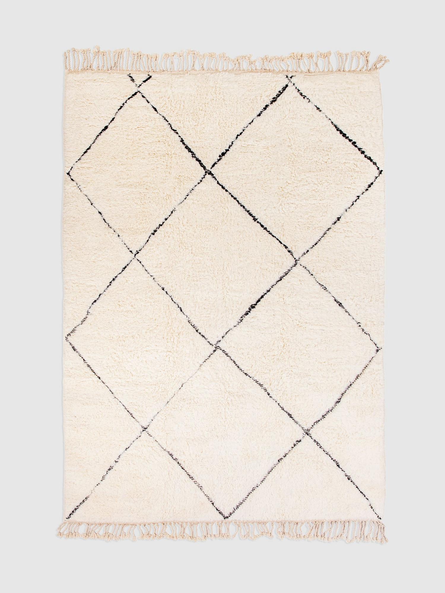 Большой марокканский ковёр Beni Ourain 350x250 см