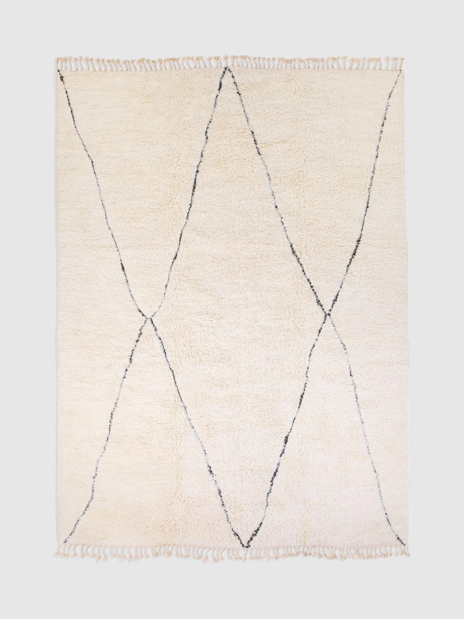 Большой марокканский ковёр Beni Ourain 400x300 см