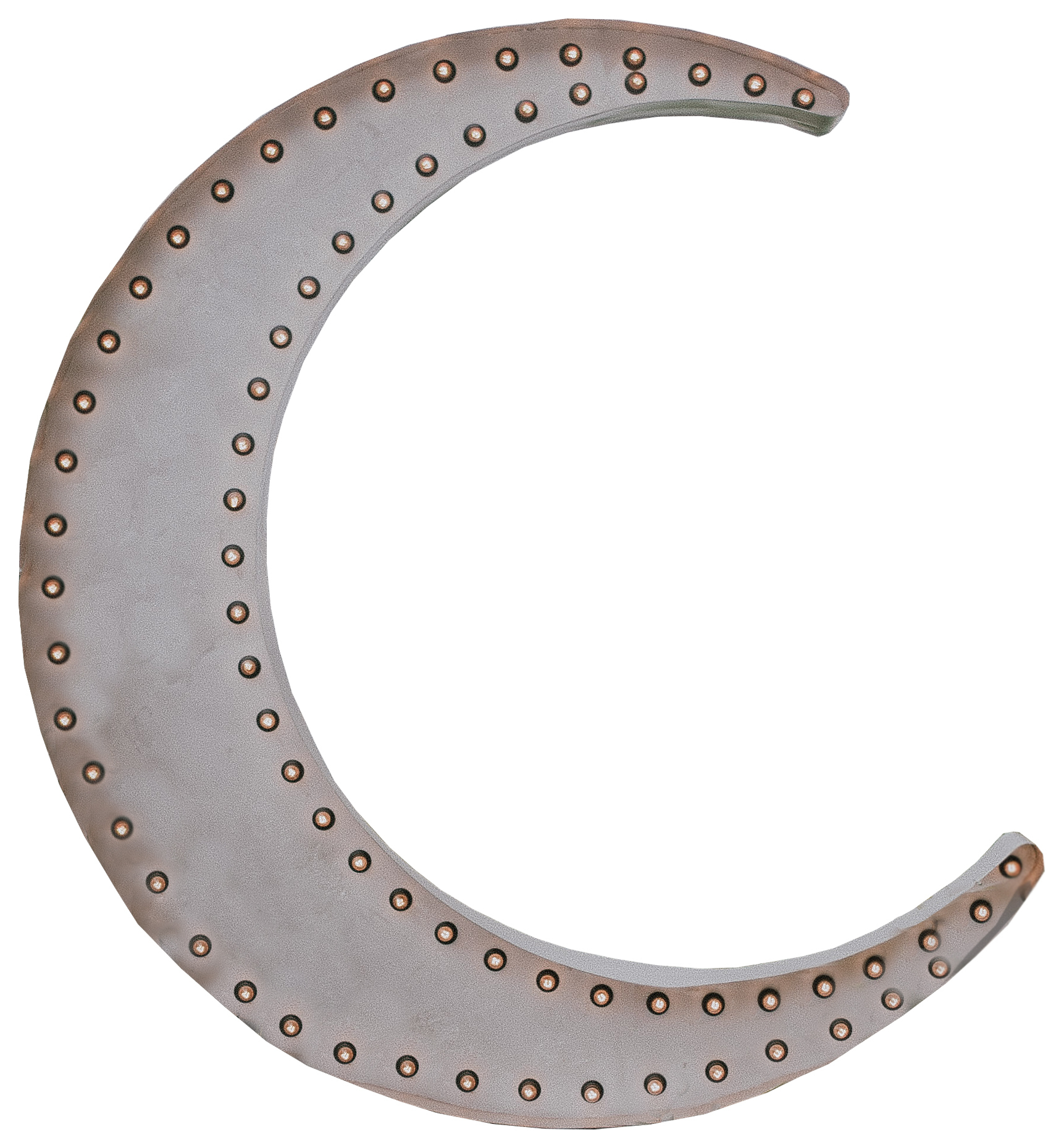 Месяц с лампами