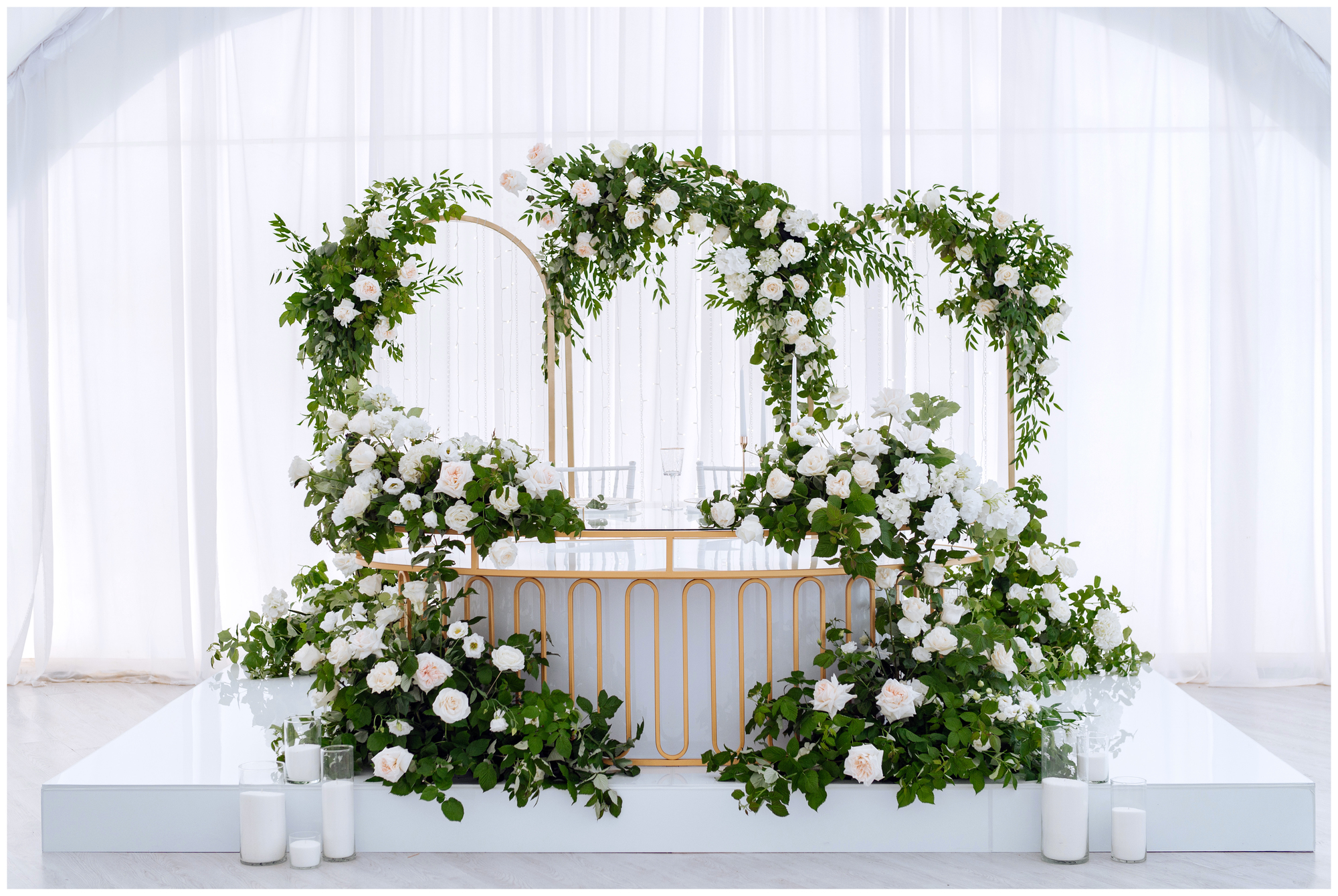 Арка тройная «Санта-Барбара»