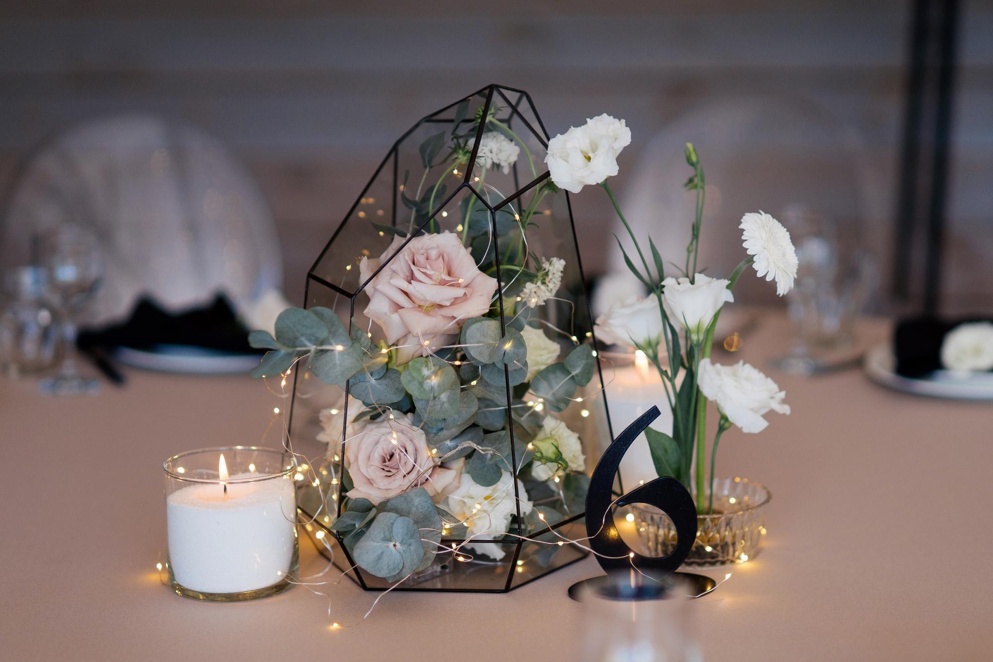 Композиция с флорариумом "Flora"