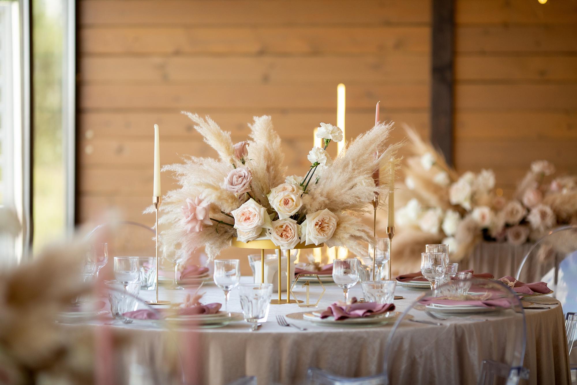 Композиция низкая "Бохо"