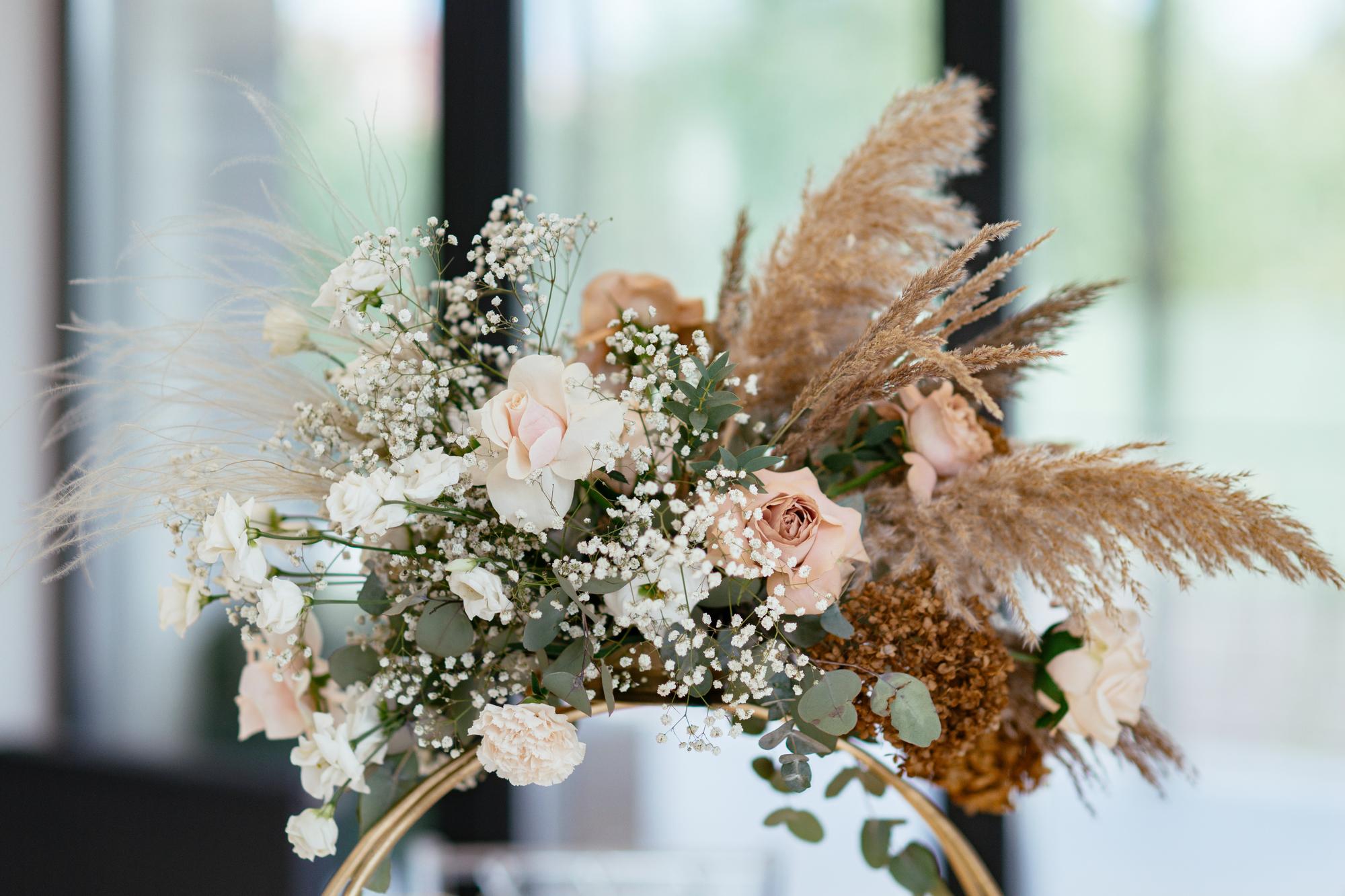 Композиция высокая "Капучино"