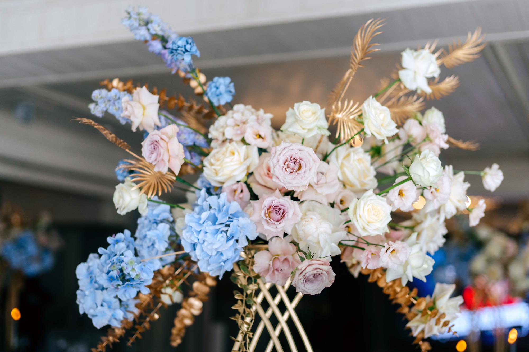 Композиция высокая "Градиенты"