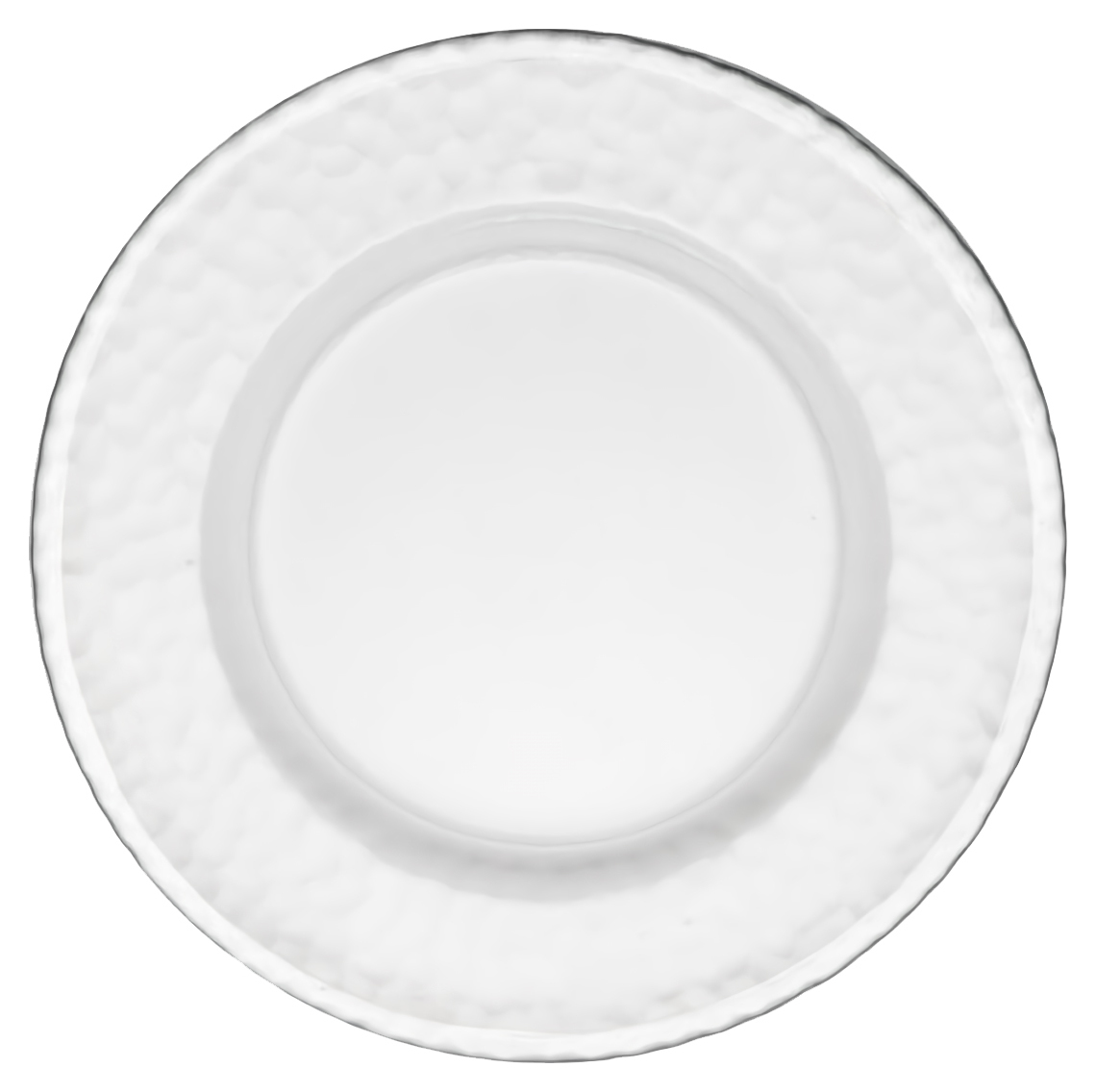 Тарелки серебряный кант