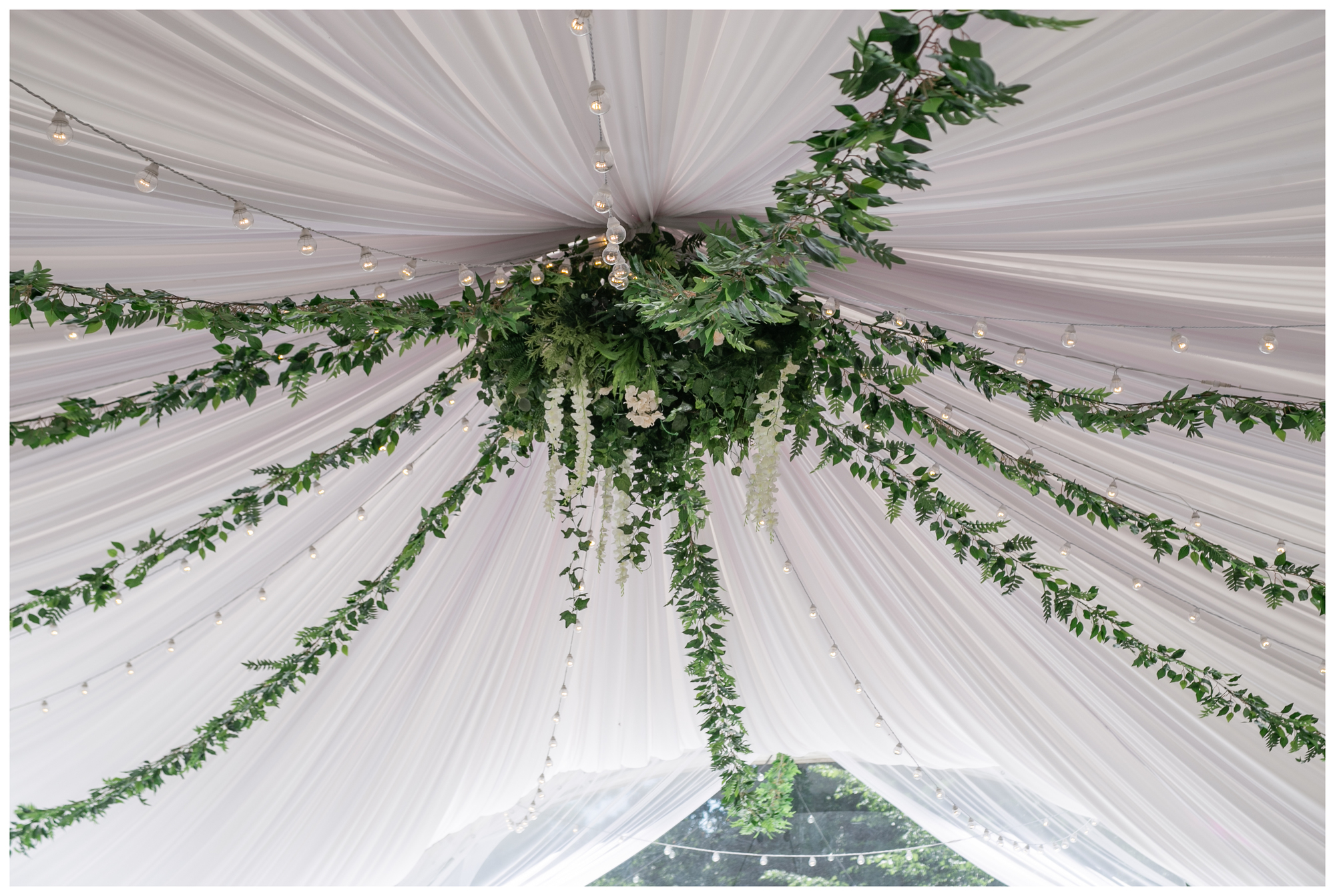 Гирлянда из зелени